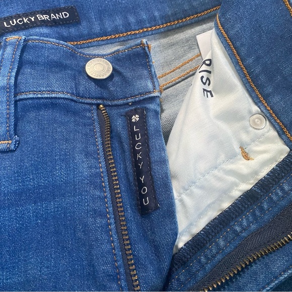 🍀LUCKY BRAND🍀 BRIDGETTE HIGH RISE SKINNY JEANS - Picture 10 of 12
